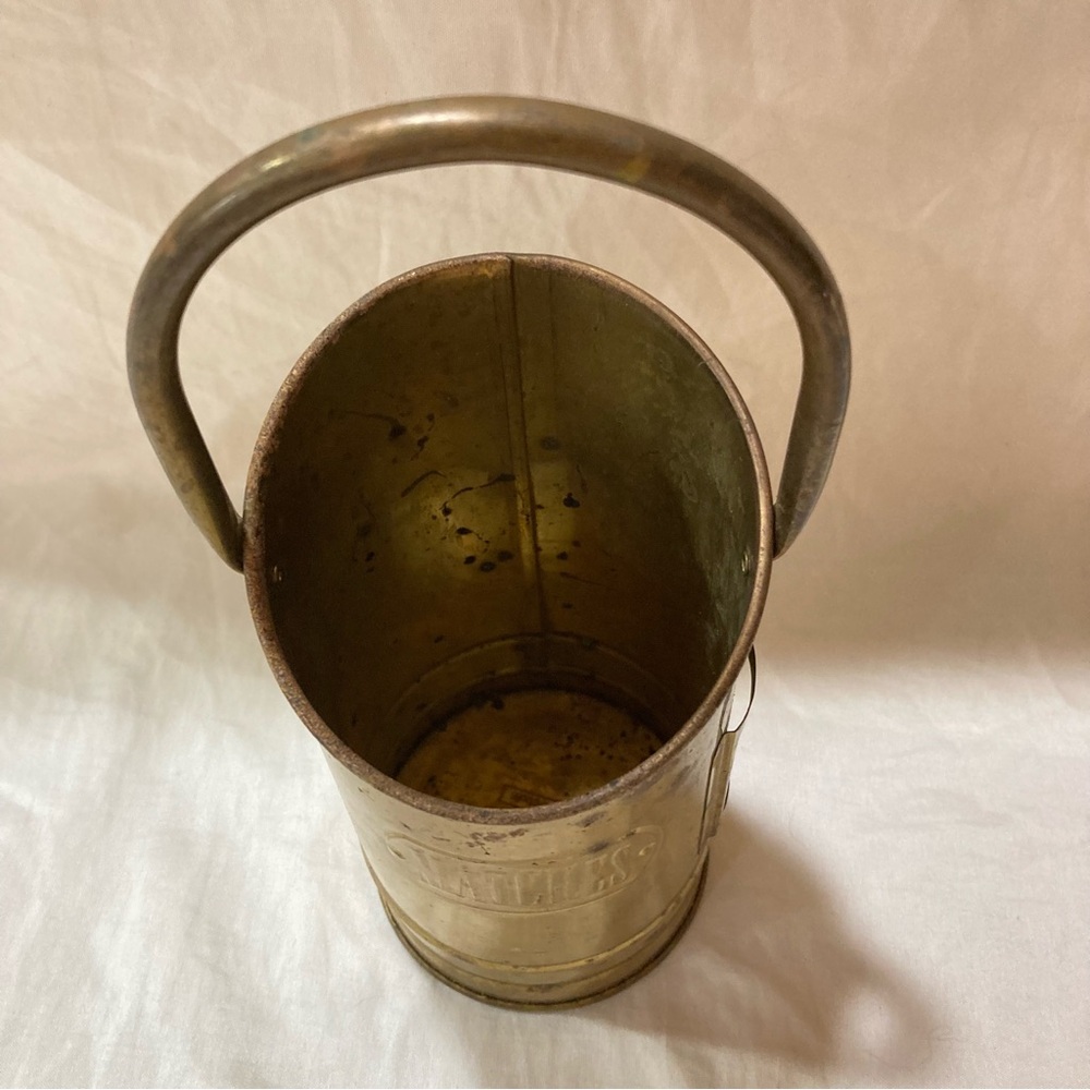 Vintage Brass Matchstick holder Decorative Holder Cottagecore - Picture 3 of 6